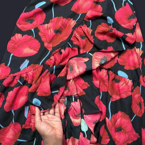 H&M multicolor floral midi skirt - Picture 5 of 5